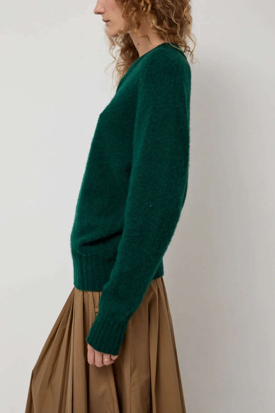 HOWLIN' Future Memories V Neck Sweater in Forest sold by No. 6 product image thumbnail 3