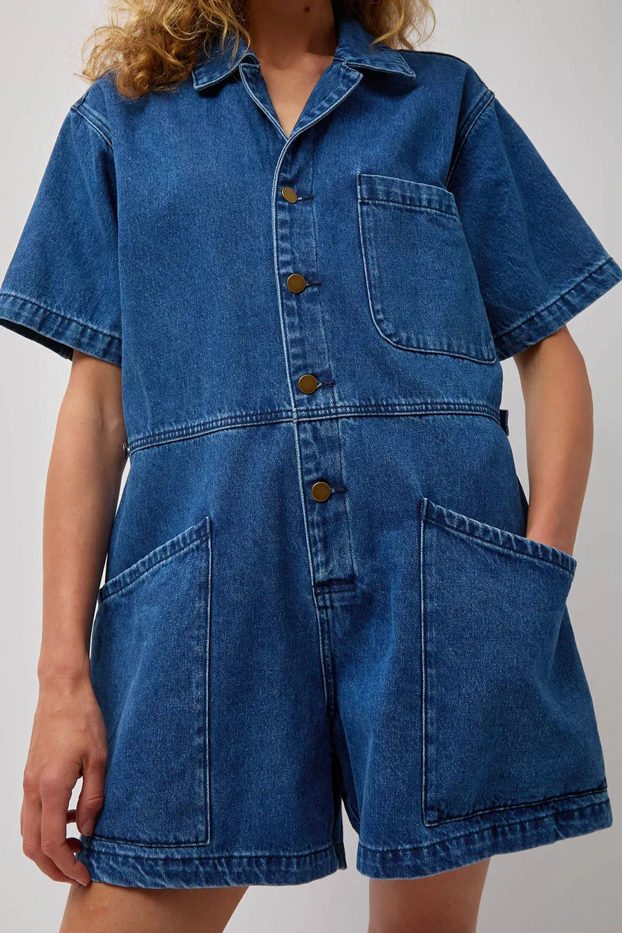 No.6 Bree Jumper in Medium Blue Wash sold by No. 6 product image thumbnail 2