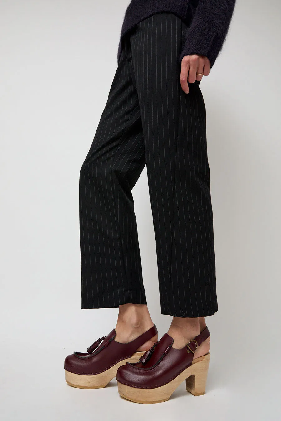 No.6 Coco Clog on Platform in Maroon sold by No. 6