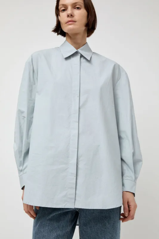 Amomento Oversized Shirt in Blue sold by No. 6