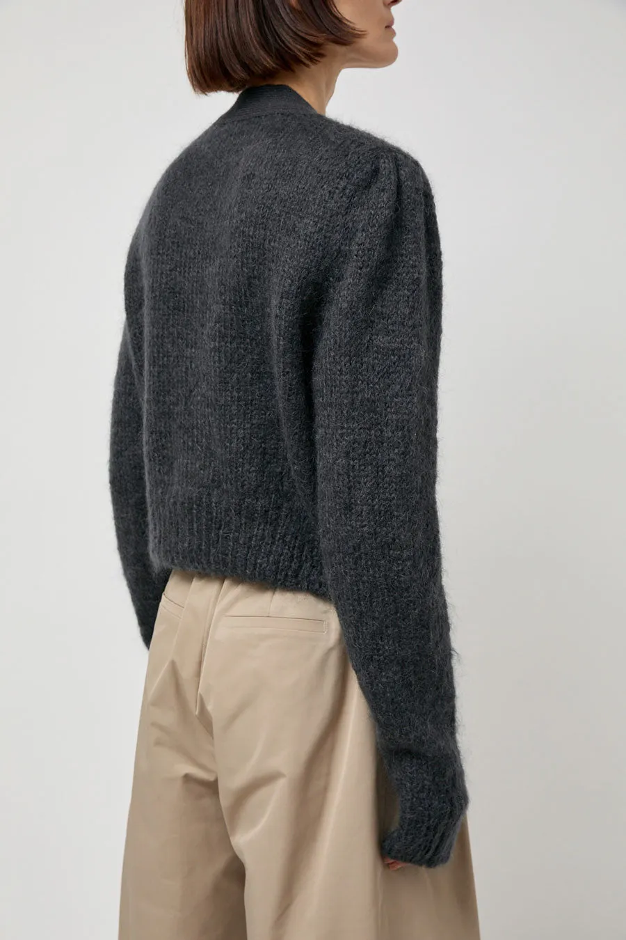 Amomento Grandma Cardigan in Dark Green sold by No. 6 product image thumbnail 4