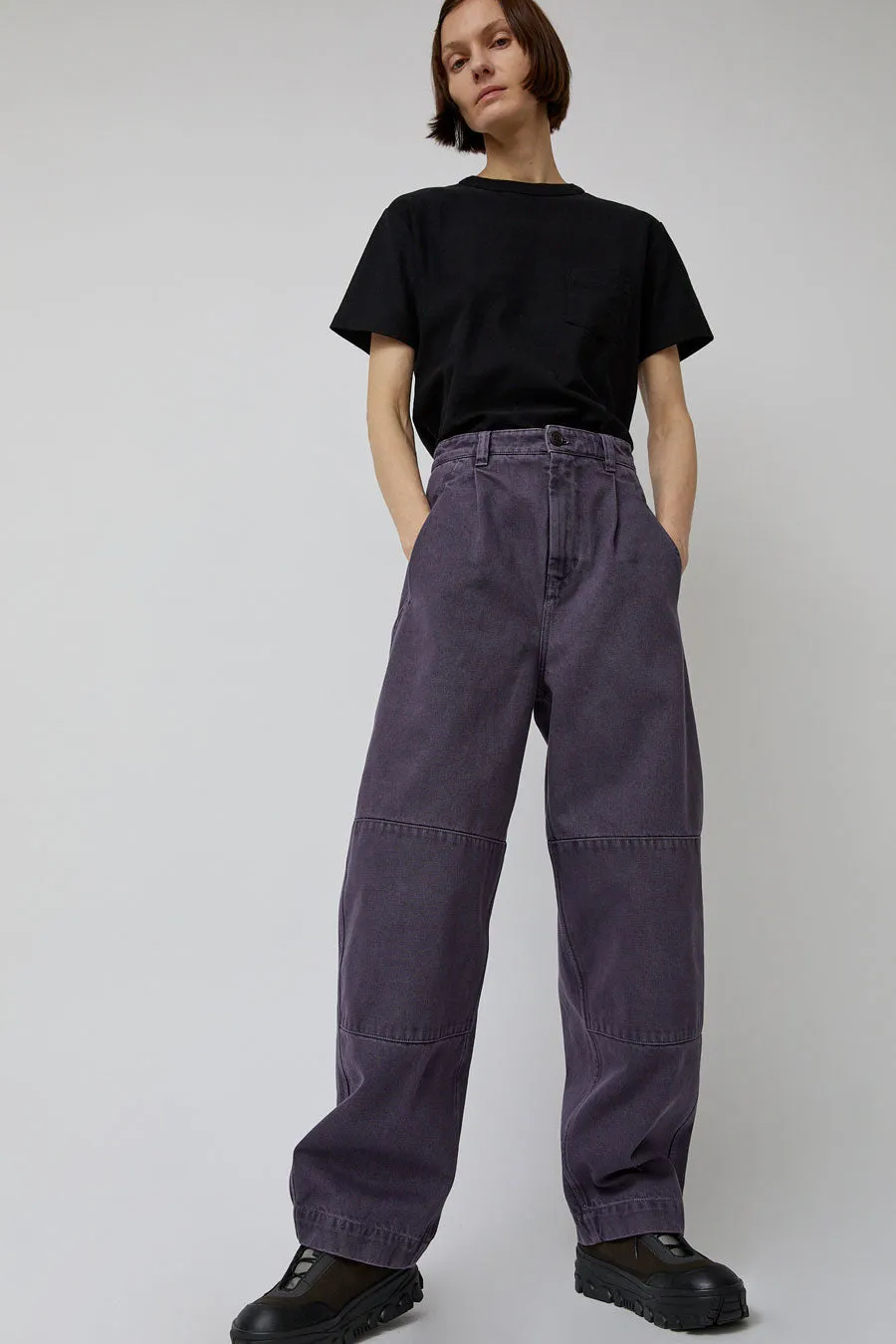 Girls of Dust Field Pants in Violet sold by No. 6