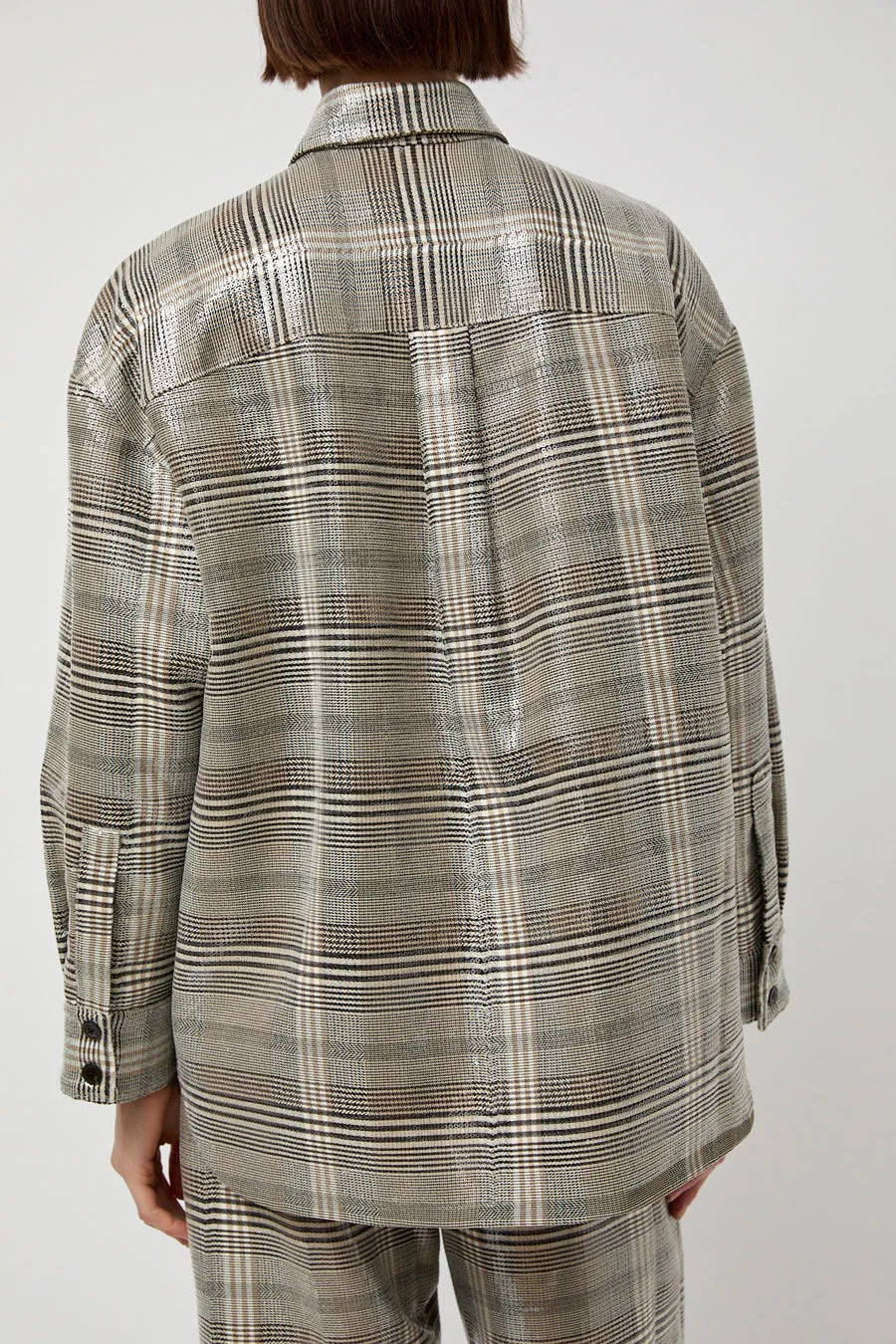 No.6 Lake Shirt in Brown Sequin sold by No. 6 product image thumbnail 5