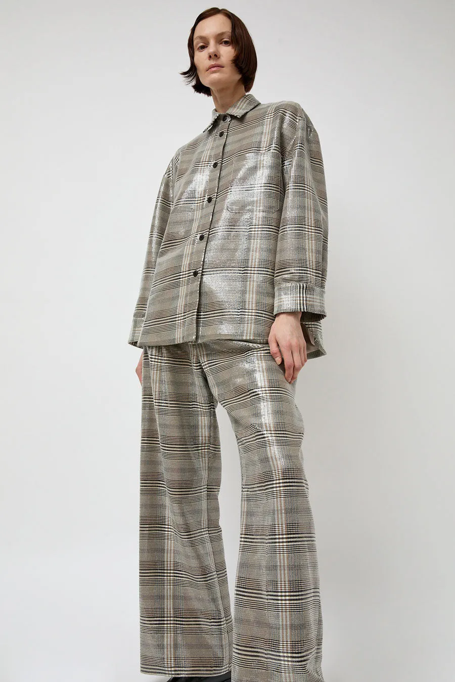 No.6 Lake Shirt in Brown Sequin sold by No. 6 product image thumbnail 2