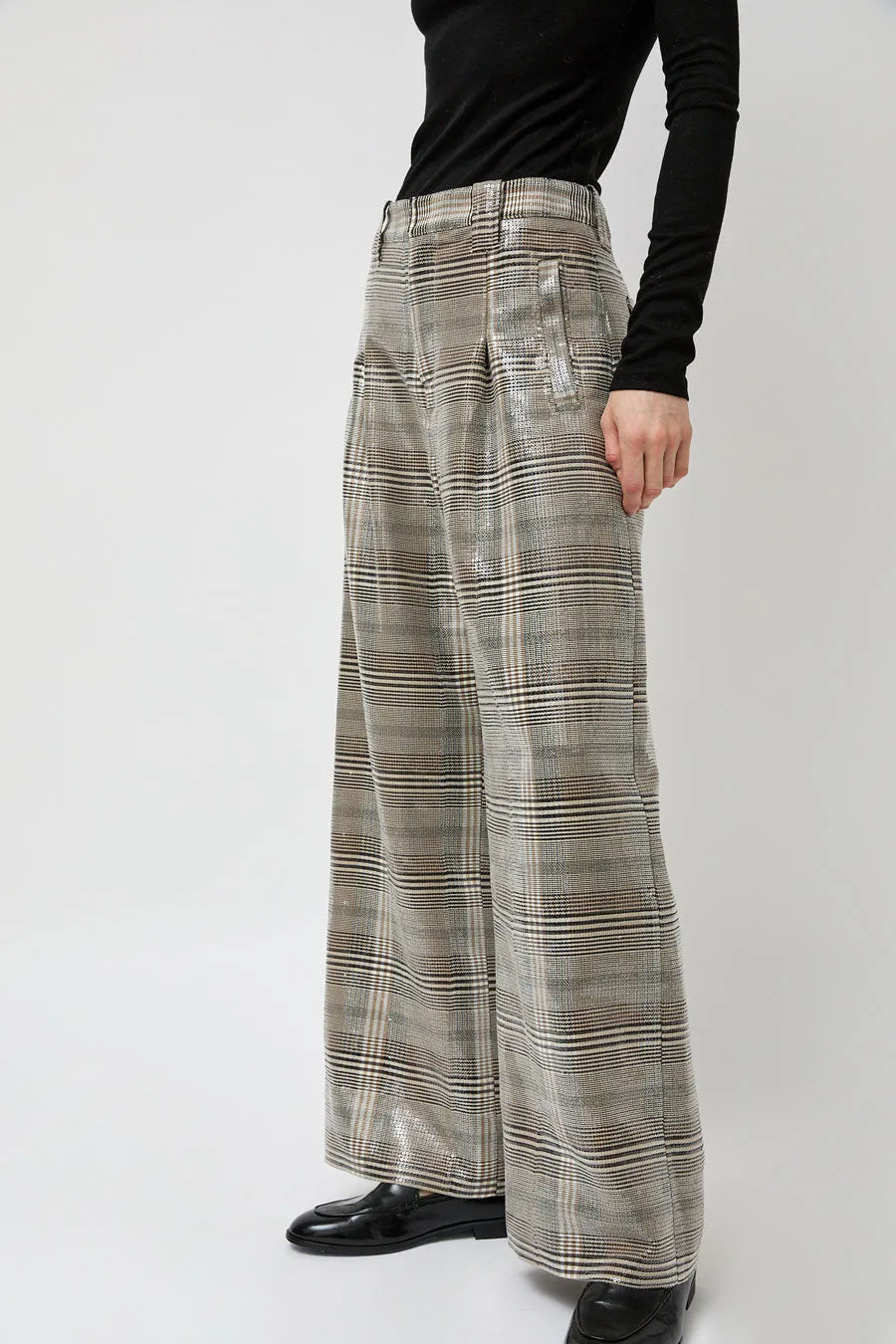 No.6 Kent Pant in Brown Sequin sold by No. 6 product image thumbnail 2