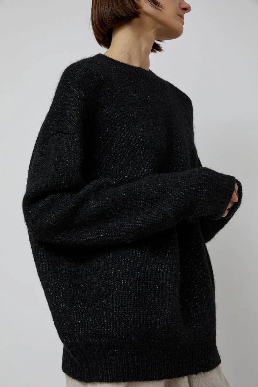 Lauren Manoogian Loft Crewneck in Black sold by No. 6 product image thumbnail 2