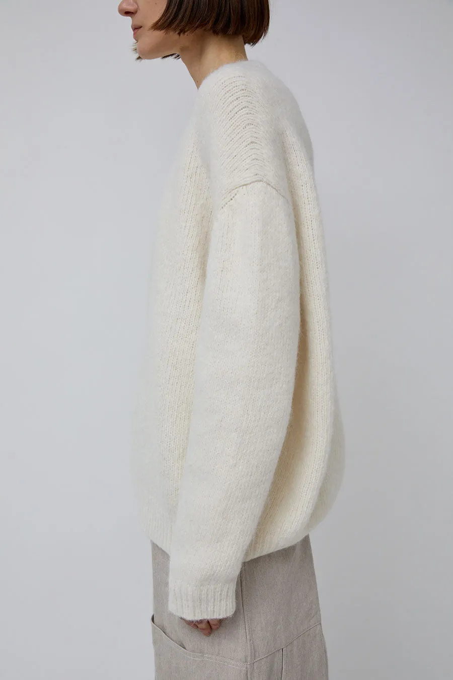 Lauren Manoogian Loft Crewneck in White sold by No. 6 product image thumbnail 5