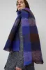 Rodebjer Misty Scarf in Workwear Blue sold by No. 6