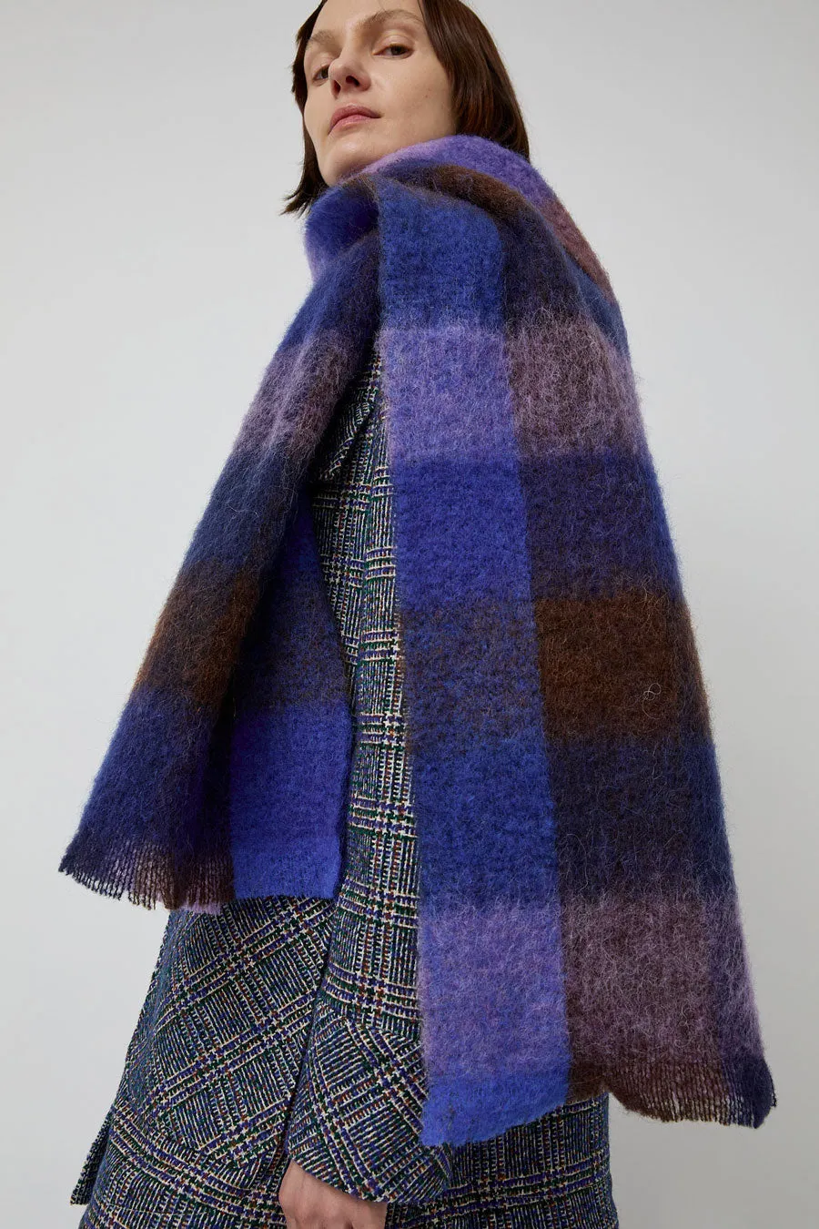 Rodebjer Misty Scarf in Workwear Blue sold by No. 6 product image thumbnail 2