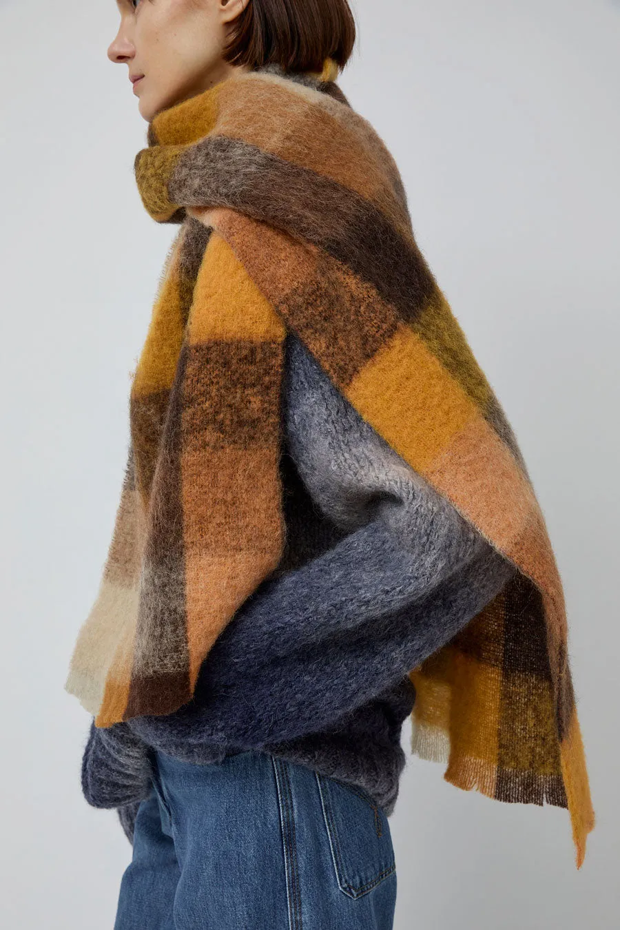 Rodebjer Misty Scarf in Burnt Umber sold by No. 6 product image thumbnail 2