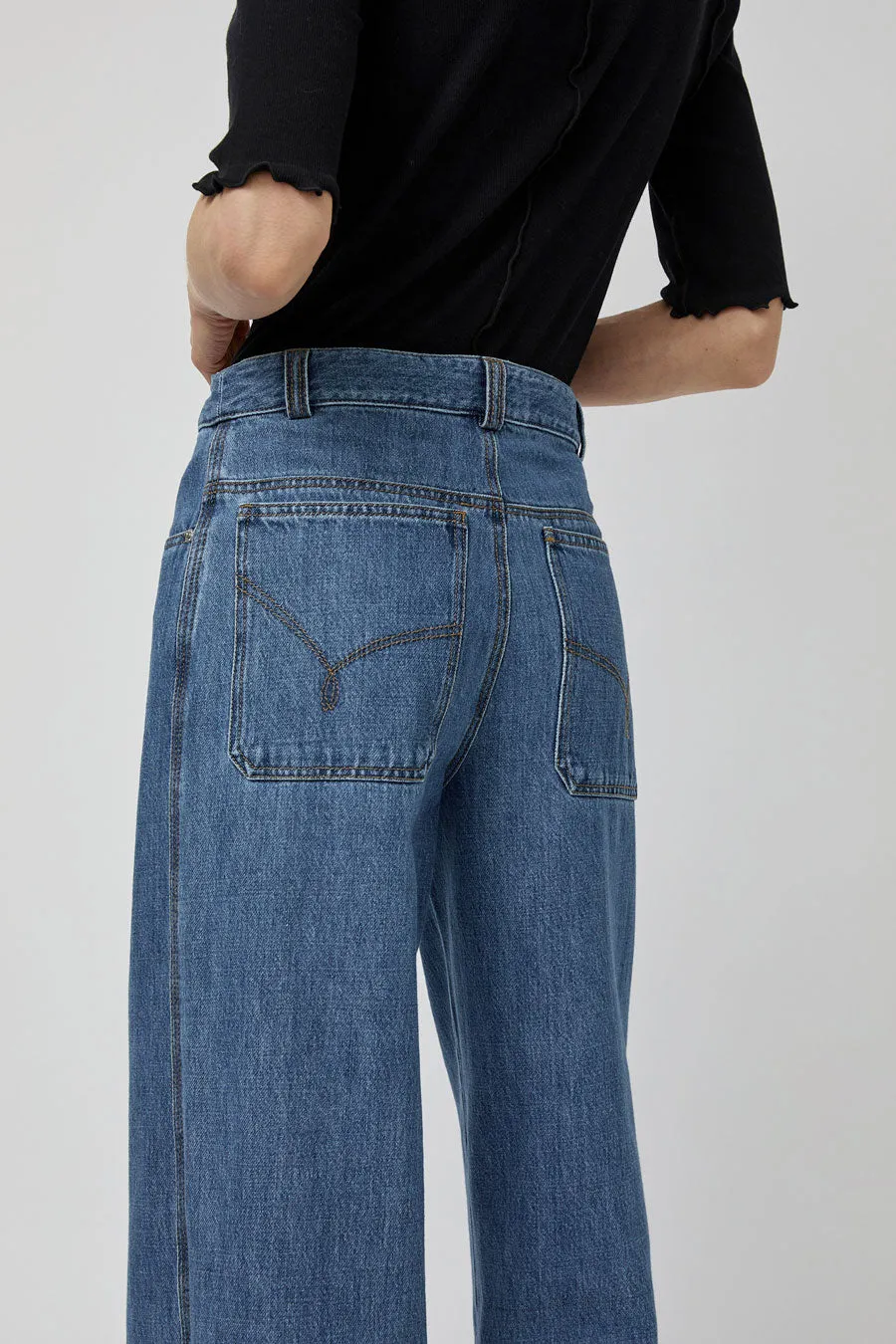 Rodebjer Eileen Denim in Indigo sold by No. 6 product image thumbnail 4