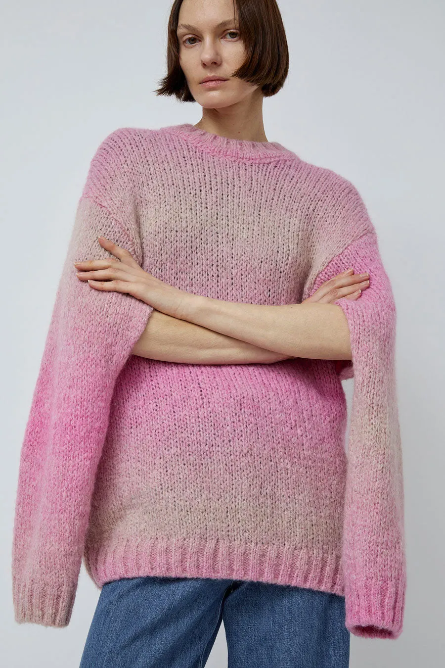 Rodebjer Sri Sweater in Super Pink sold by No. 6 product image thumbnail 2