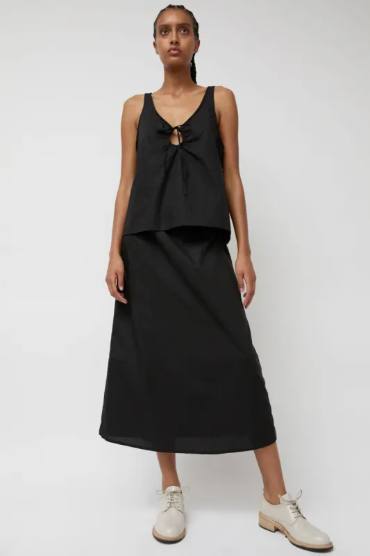 Deiji Studios Channel Skirt in Black sold by No. 6