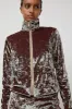 Simone Wild Zip Jacket in Rosewood sold by No. 6