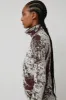 Simone Wild Zip Jacket in Rosewood sold by No. 6