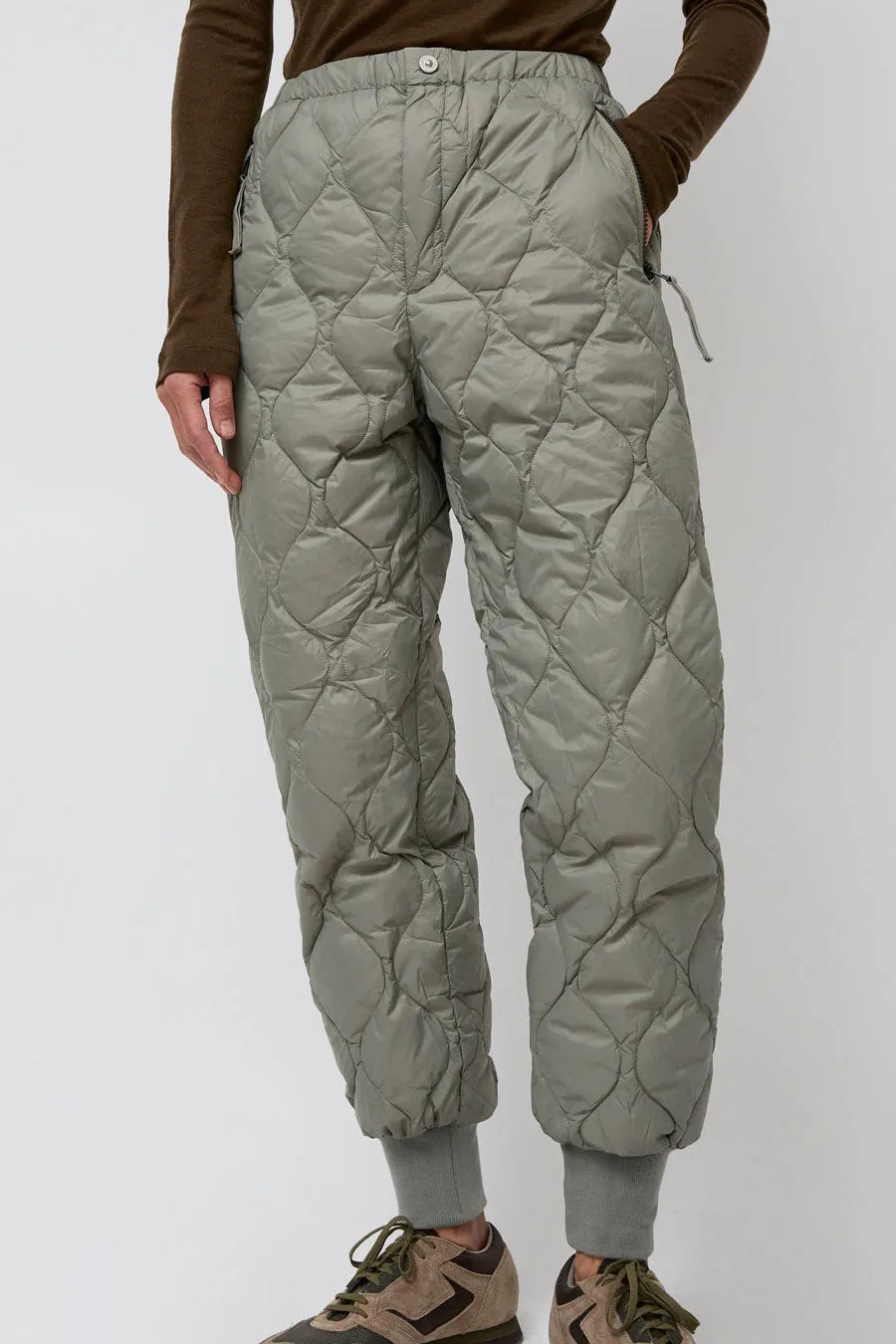 TAION Military Down Pants in Dark Sage sold by No. 6 product image thumbnail 2