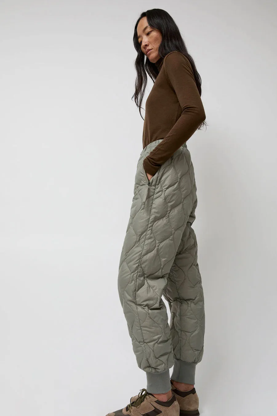 TAION Military Down Pants in Dark Sage sold by No. 6 product image thumbnail 3