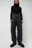 TAION City Down Pants in Black sold by No. 6