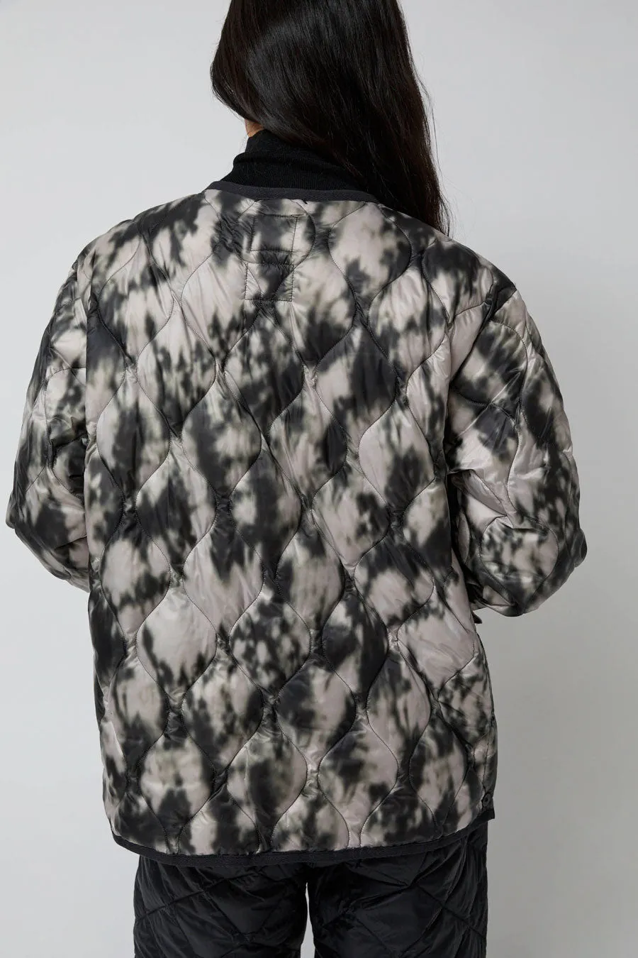 TAION Military Over Size Crew Neck Jacket in Winter Camo sold by No. 6 product image thumbnail 5