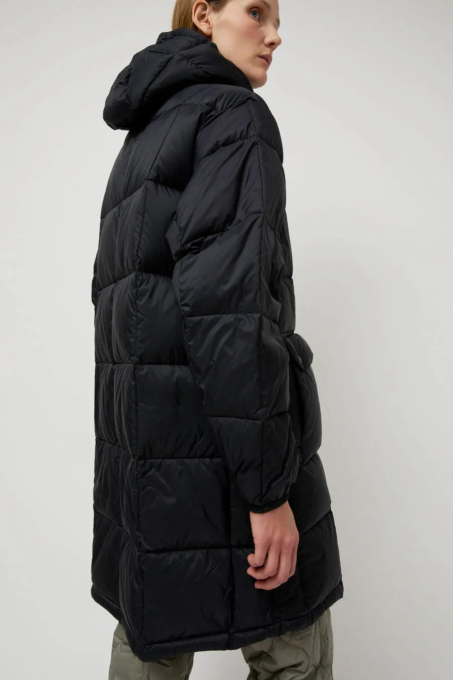 TAION Mountain Packable Volume Down Hood Coat in Black sold by No. 6 product image thumbnail 5