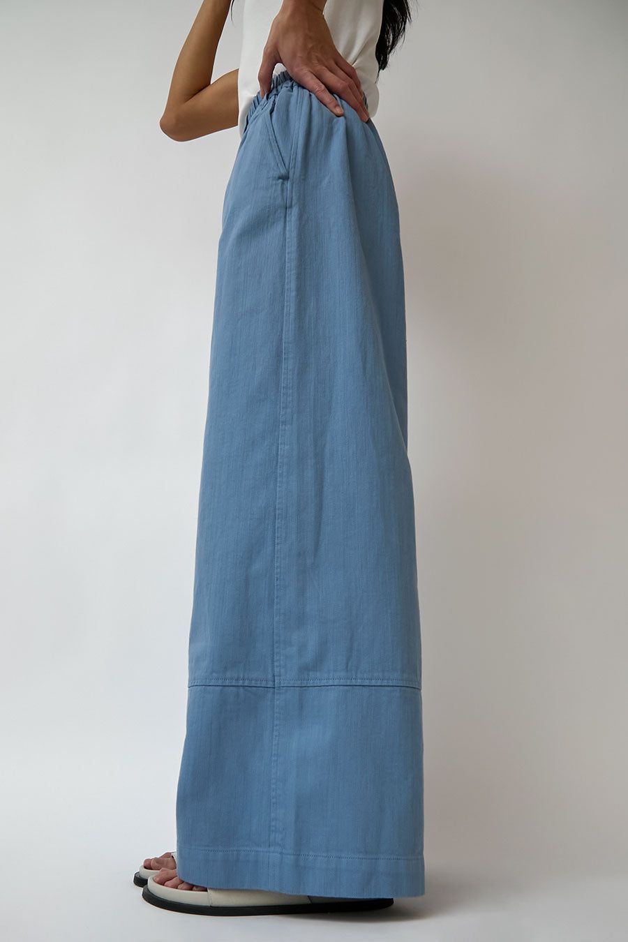 Atelier Delphine Dorian Pant in Stone Wash sold by No. 6 product image thumbnail 3