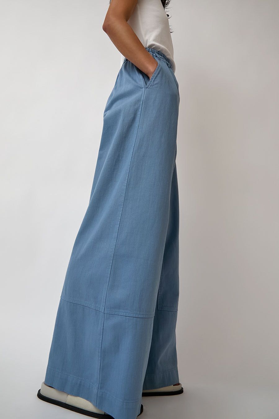 Atelier Delphine Dorian Pant in Stone Wash sold by No. 6 product image thumbnail 4