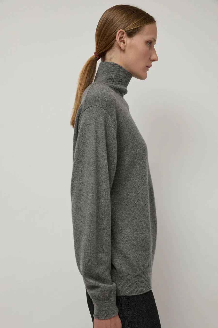Batoner Innocent Cashmere Turtleneck in Grey sold by No. 6 product image thumbnail 5