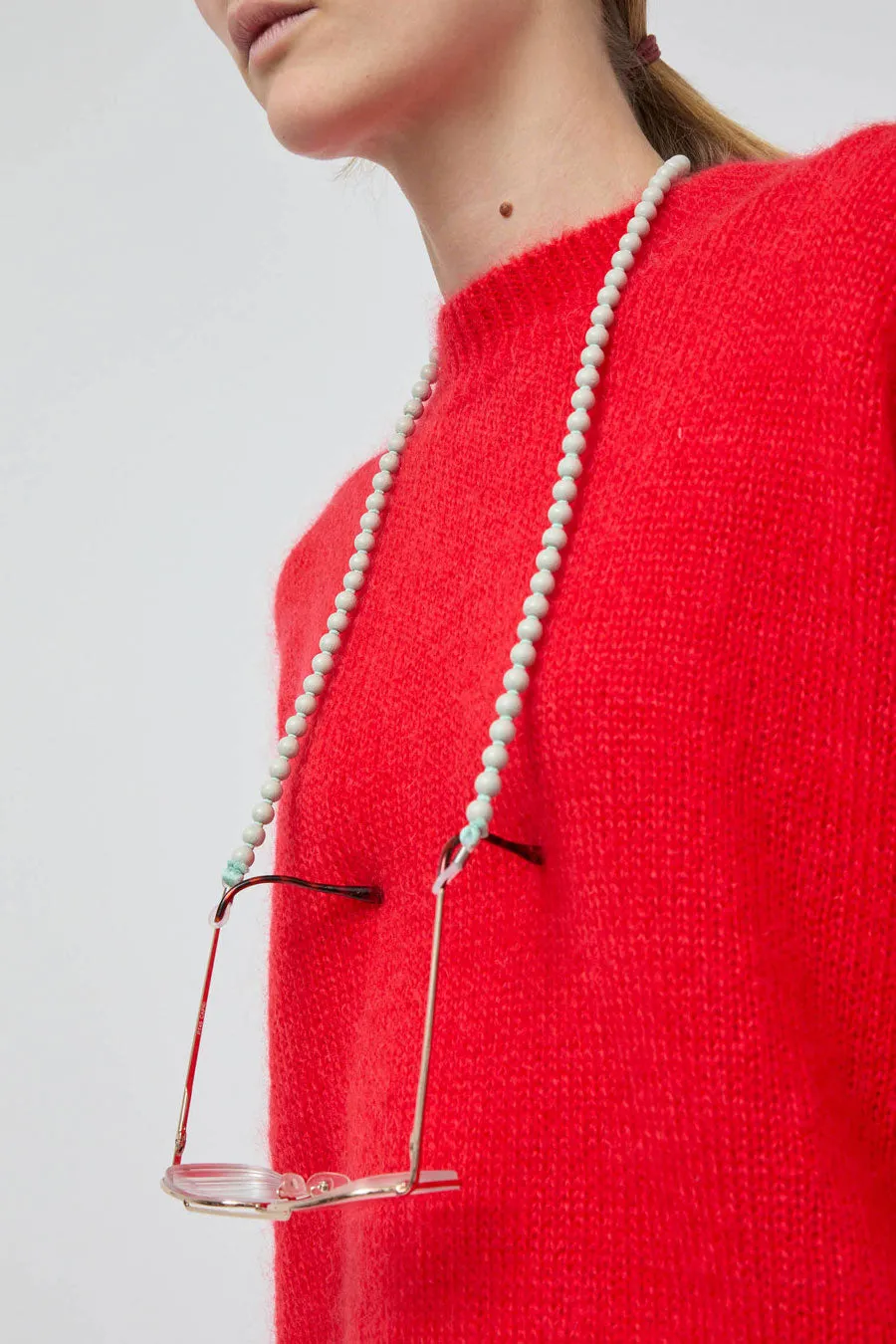 Ina Seifart Brillenkette Glasses Chain in Light Grey sold by No. 6 product image thumbnail 2