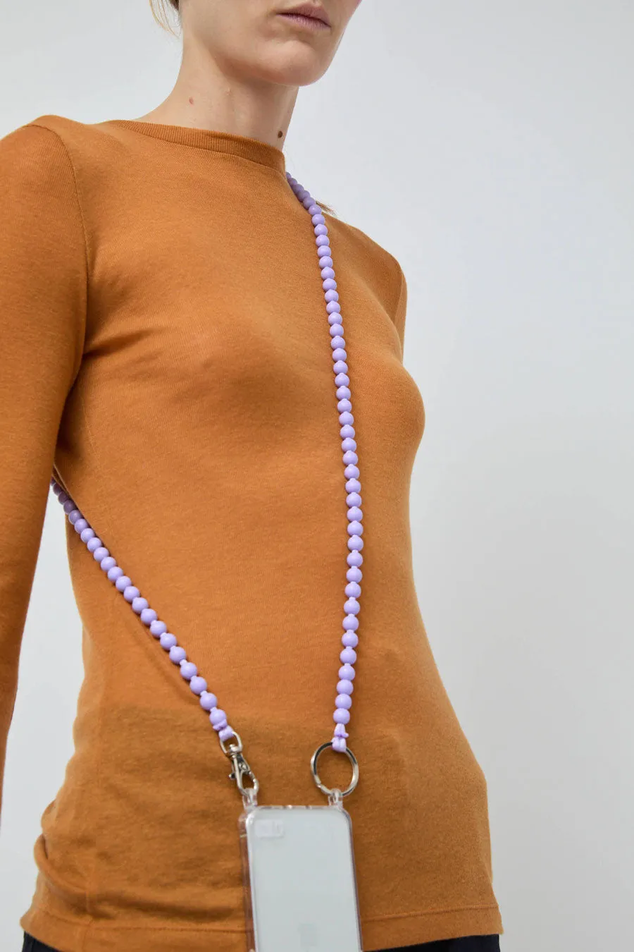 Ina Seifart Handykette Iphone Necklace in Lilac sold by No. 6 product image thumbnail 2