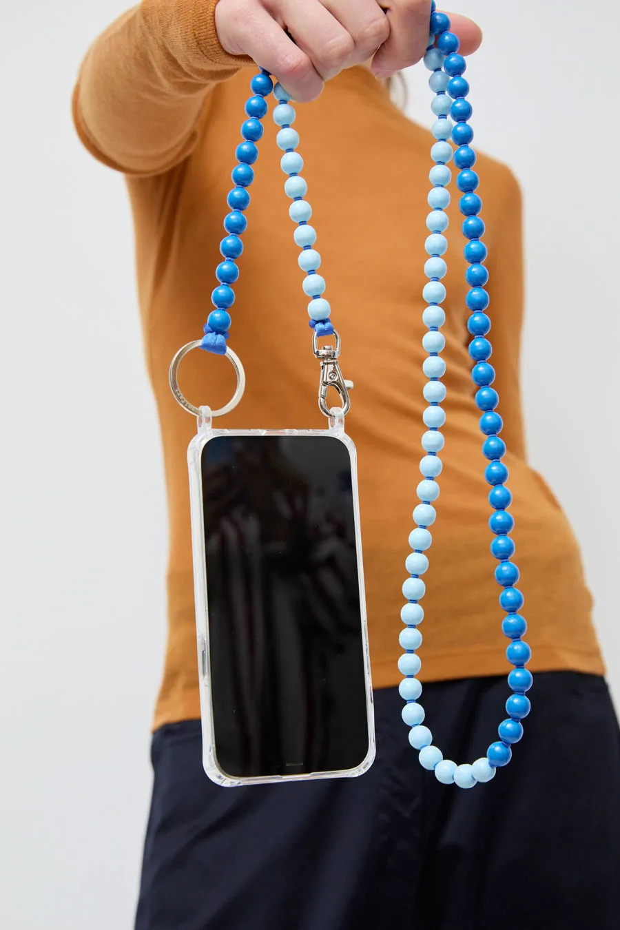 Ina Seifart Handykette Iphone Necklace in Blue Duo sold by No. 6 product image thumbnail 3