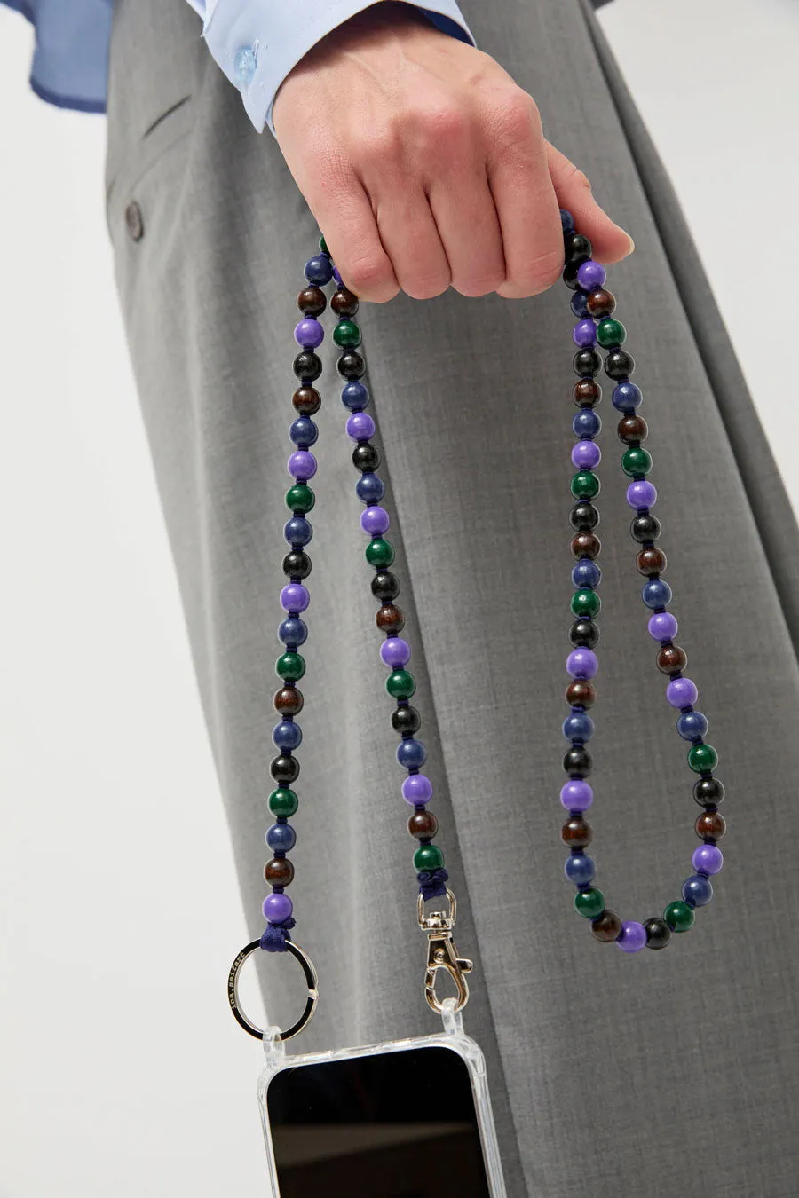 Ina Seifart Handykette Iphone Necklace in Black Mix sold by No. 6