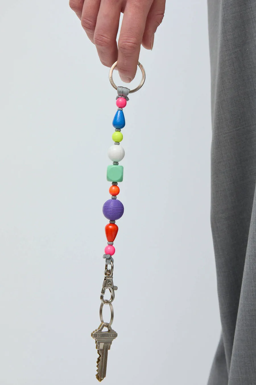 Ina Seifart Perlen Mix Short Keyholder in Multi sold by No. 6