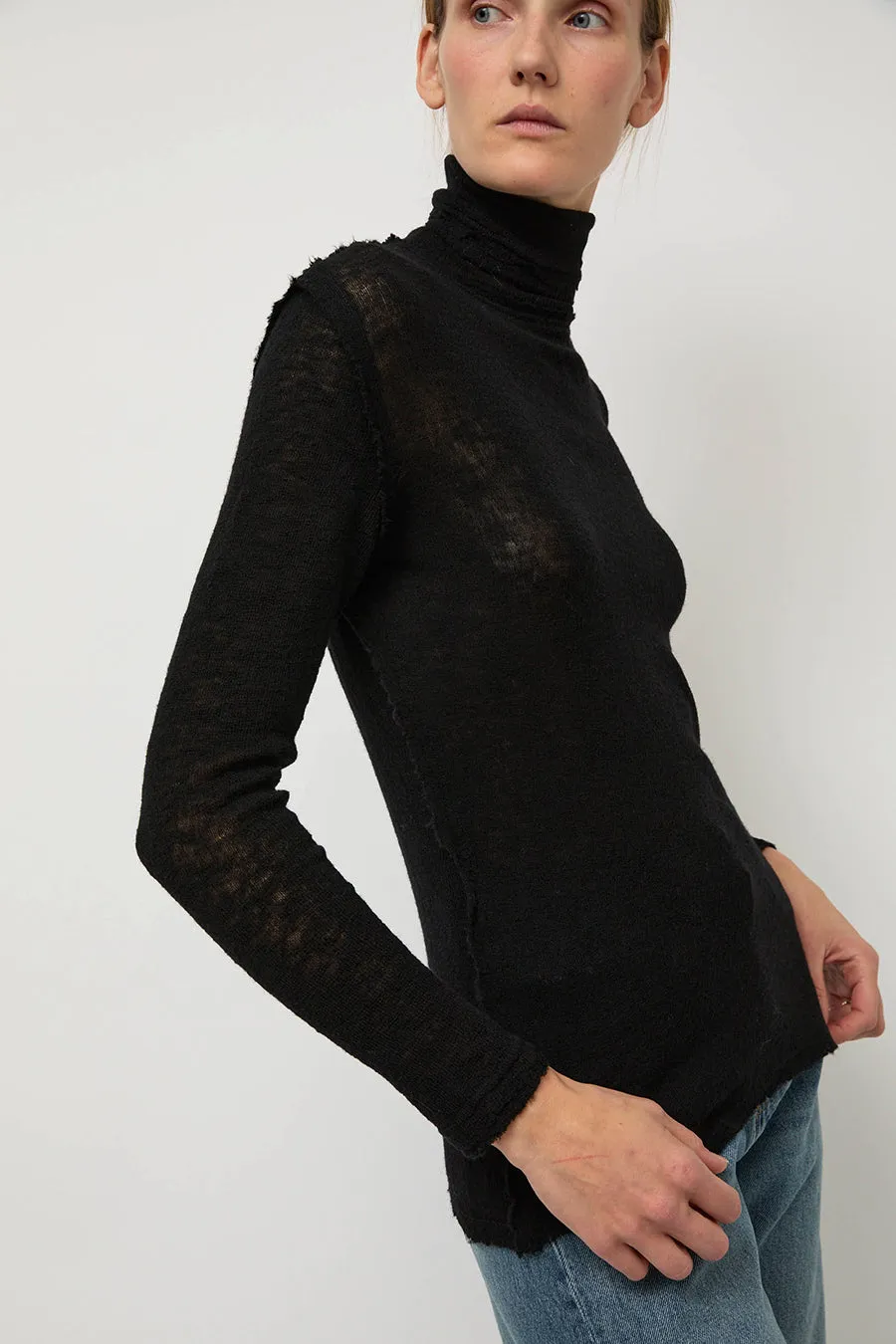 Guðrun & Guðrun Bjørk Turtleneck in Black sold by No. 6 product image thumbnail 2