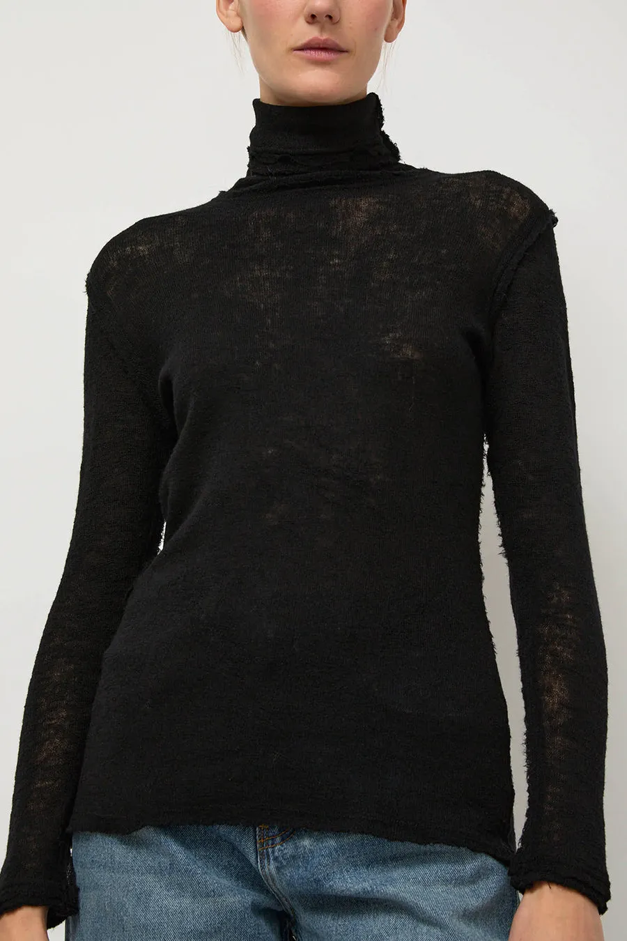 Guðrun & Guðrun Bjørk Turtleneck in Black sold by No. 6 product image thumbnail 3