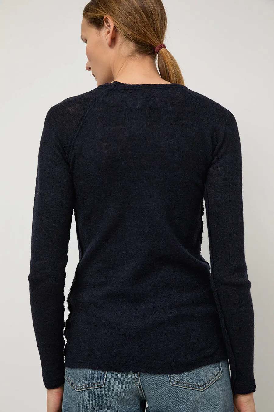 Guðrun & Guðrun Barba Crewneck in Dark Blue sold by No. 6 product image thumbnail 5