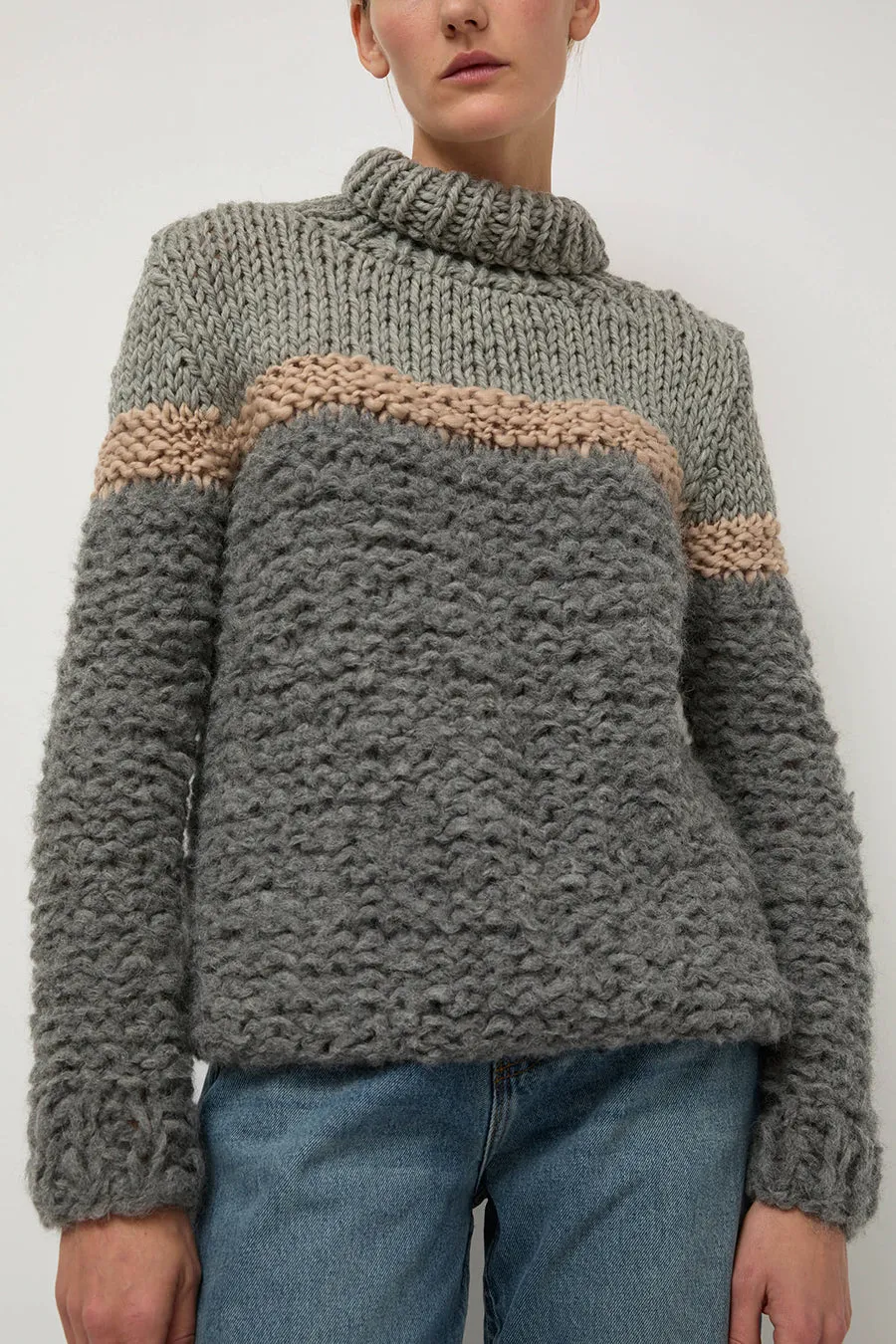 Guðrun & Guðrun Íðunn Turtleneck in Grey Tones sold by No. 6 product image thumbnail 3