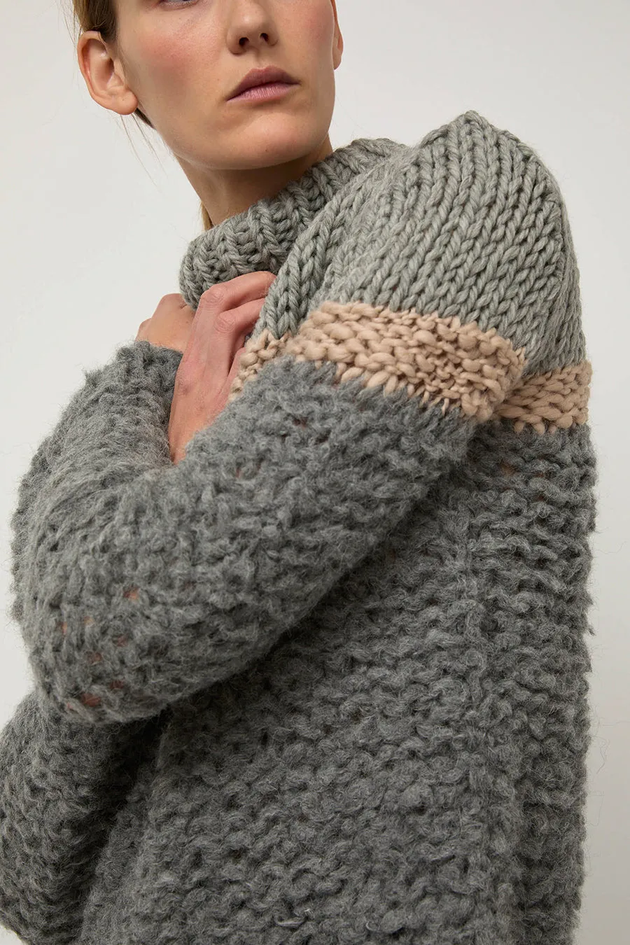 Guðrun & Guðrun Íðunn Turtleneck in Grey Tones sold by No. 6 product image thumbnail 2