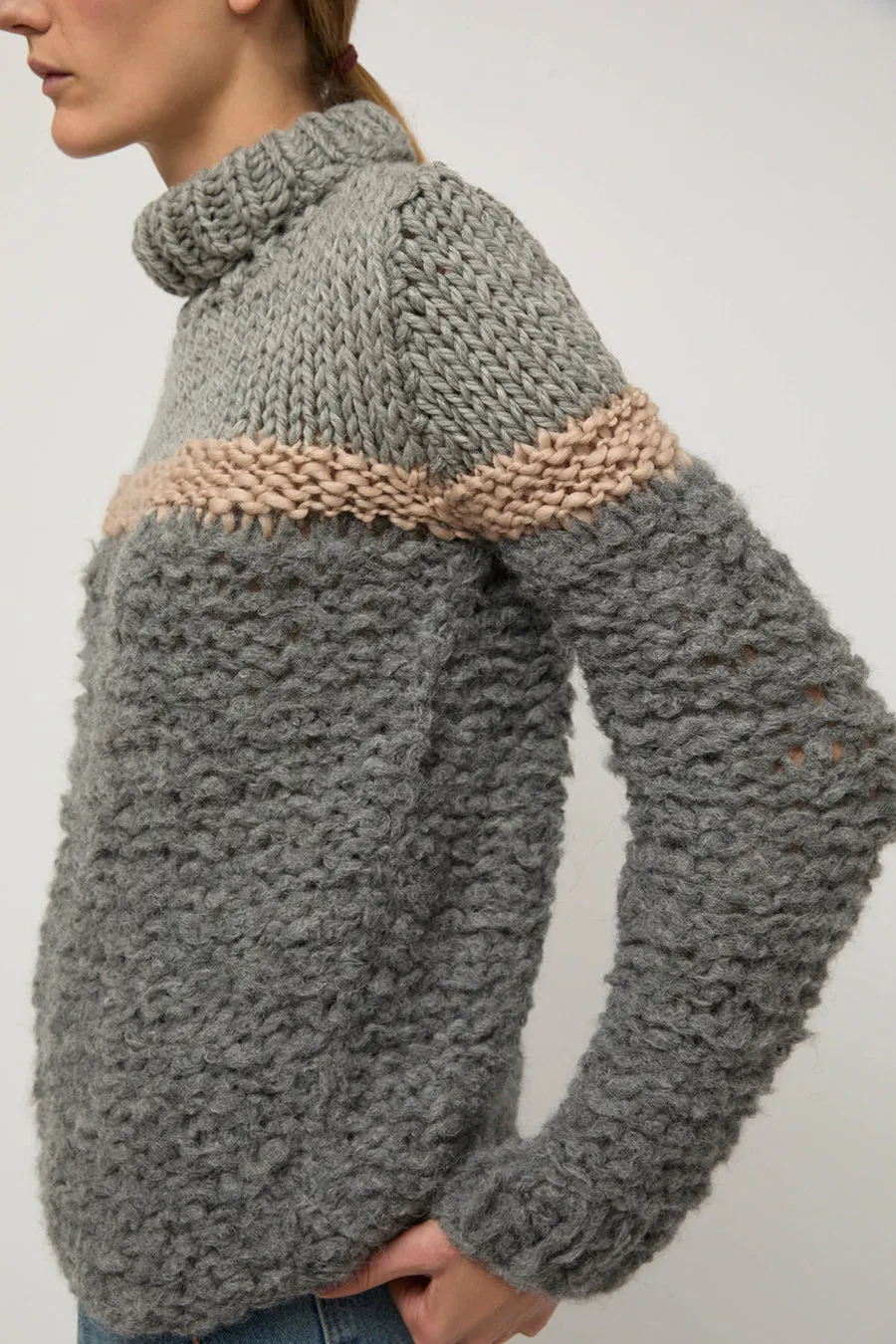 Guðrun & Guðrun Íðunn Turtleneck in Grey Tones sold by No. 6 product image thumbnail 4