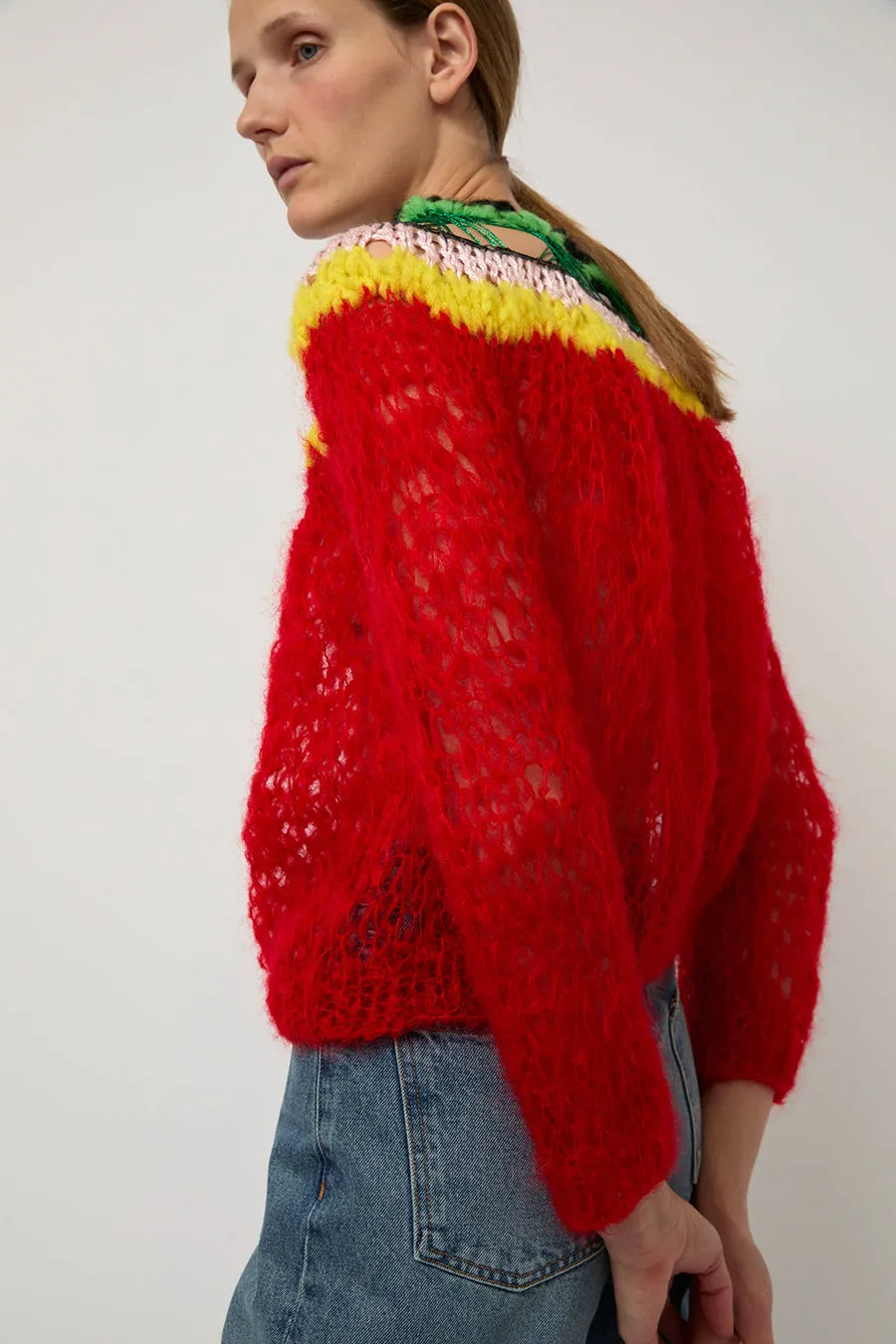 Guðrun & Guðrun Spinna Sweater in Red Multi sold by No. 6 product image thumbnail 5