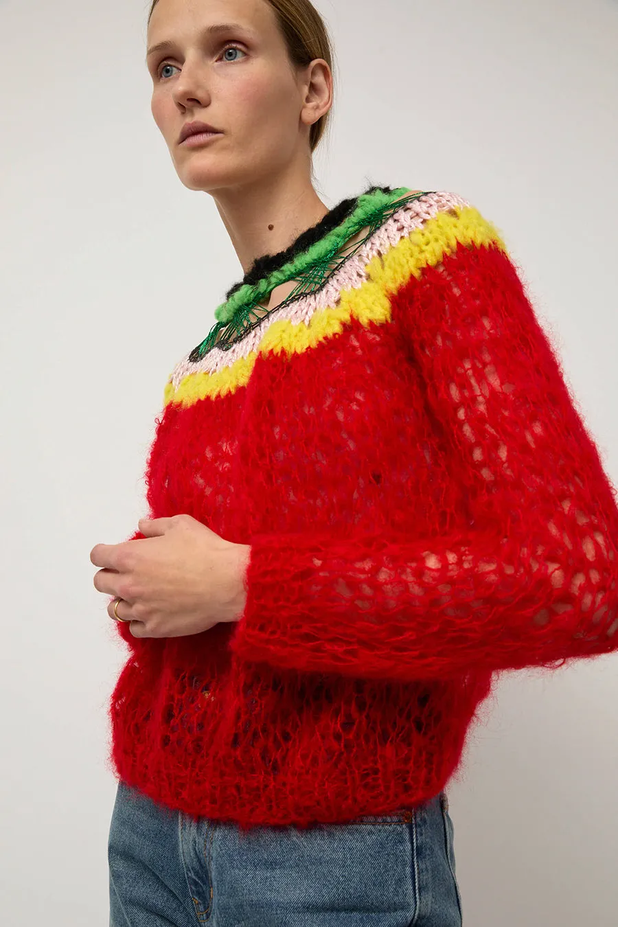 Guðrun & Guðrun Spinna Sweater in Red Multi sold by No. 6 product image thumbnail 2