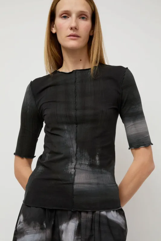 Rodebjer Samantha Wash Top in Black sold by No. 6