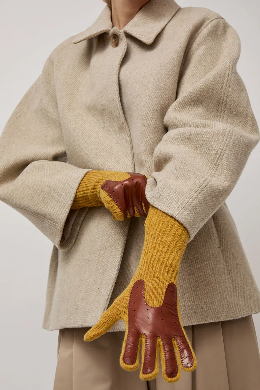 Exquisite J Gloves in Mustard with Camel sold by No. 6 product image thumbnail 5