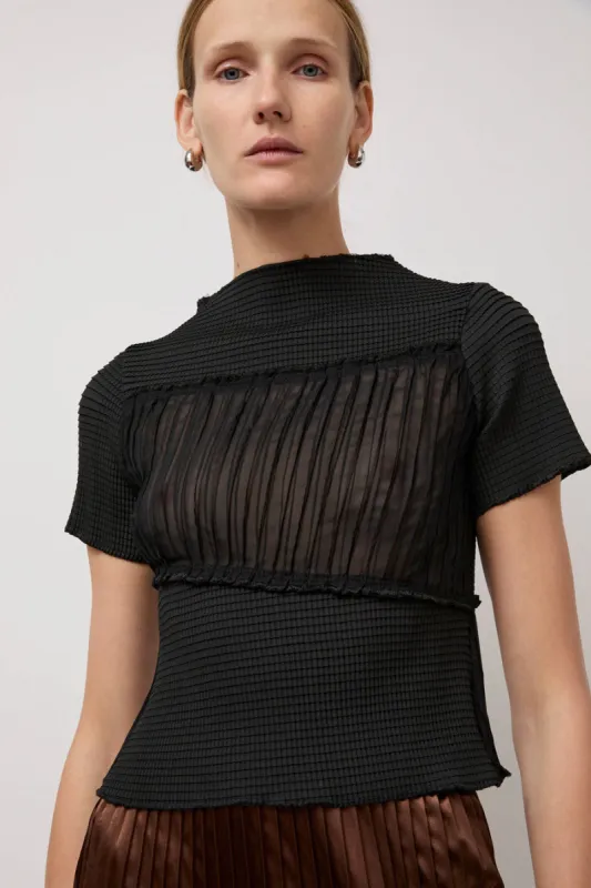 Nin Studio Shifting Top in Black sold by No. 6