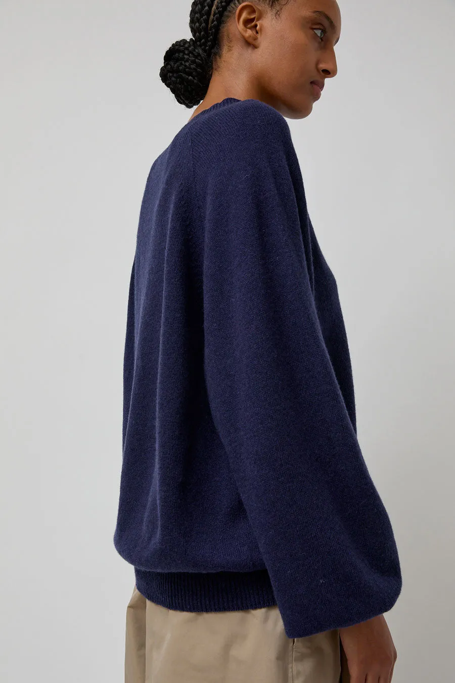 Baserange Soar Sweater in Fortunate Blue sold by No. 6 product image thumbnail 2