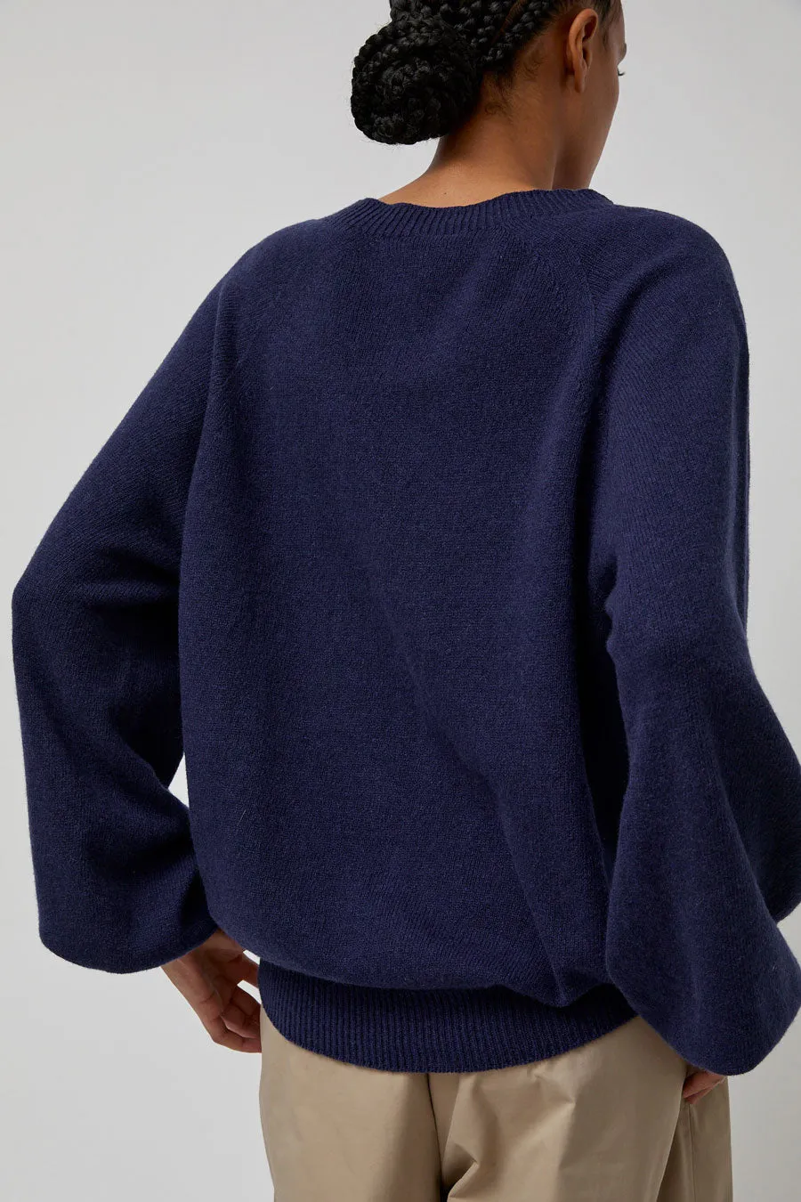 Baserange Soar Sweater in Fortunate Blue sold by No. 6 product image thumbnail 5