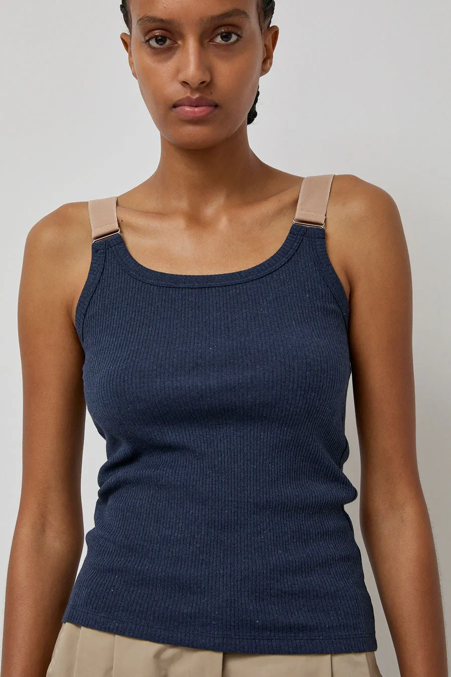 Baserange Suspend Top in Ampera Blue sold by No. 6