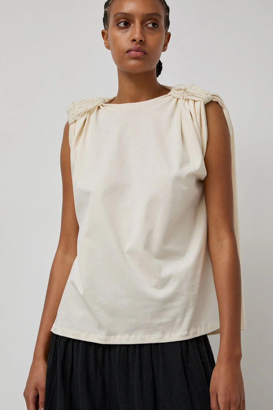 Baserange Rodo T-Shirt in Undyed sold by No. 6