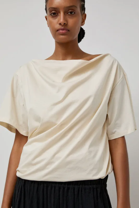 Baserange Turn T-Shirt in Undyed sold by No. 6