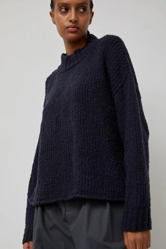 Zii Ropa Moa Sweater in Midnight sold by No. 6