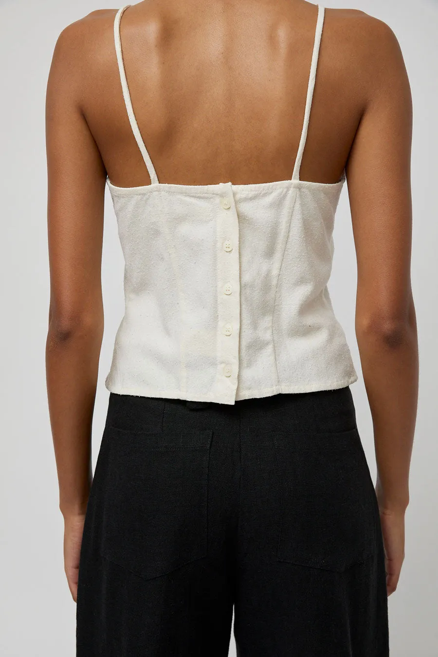 Zii Ropa Celine Top in Natural sold by No. 6 product image thumbnail 3